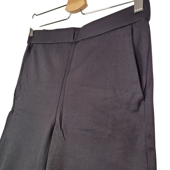 Gloria Vanderbilt Women Black Cropped Ponte Pants With Tummy Control Panel Small - Picture 4 of 15